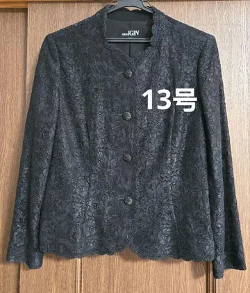 예복 얇은 소재 전체 레이스 자켓 a