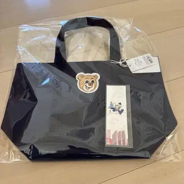 페이러 올드 테디 와펜 토트 네이비 소 덤 포함