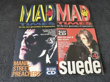 MAD TIMES vol.4 & vol.5 CD 포함 스웨이드 마니크스