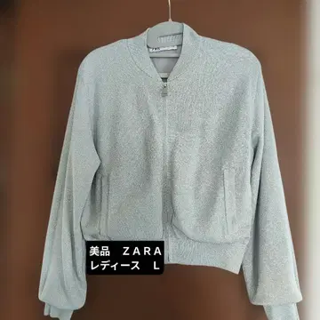 새상품급 ZARA 실버 블루종 여성용 L
