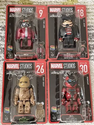 Happy 복권 MARVEL BE@RBRICK 묶음 판매