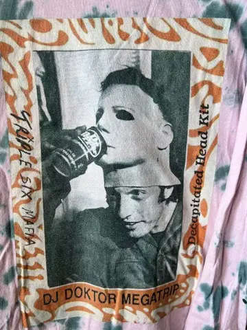 Black weirdos / Psychic TieDye LS Tee