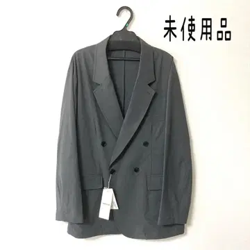 COMME CA ISM 워셔블 카스리 체크 자켓 미사용품