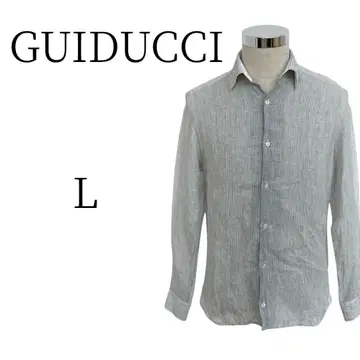 새상품급 GUIDUCCI 그레이 셔츠 L