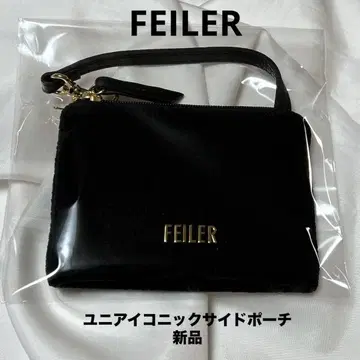 FEILER 페이러 유니아이코닉 사이드 파우치 새상품 블랙