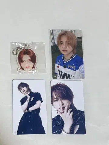 INI 마츠다 진 얼굴 아크릴 키링 트레이딩 카드