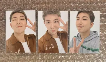 BTS 포춘 박스 트레이딩 카드 혜택 RM 남준 3장 세트