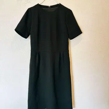 레리안 포멀 대응 심플 블랙 원피스 반팔 9호