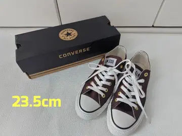 23.5cm 컨버스 브라운 골드 여성용 캐주얼 브라운