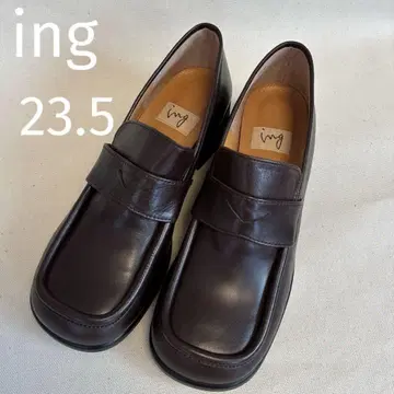 ing 다크 브라운 로퍼 23.5cm 일본제