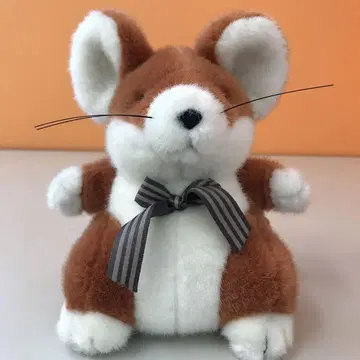 히로쿤 하우스 쥐 봉제 인형 레트로 당시 제품
