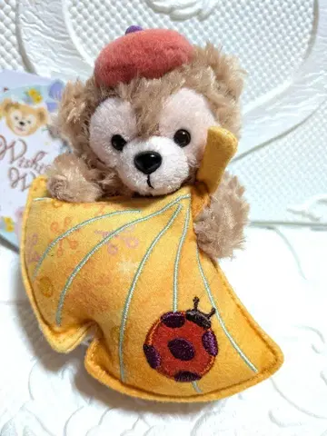 택 포함 새상품 더피 봉제 인형 참 위싱윙스