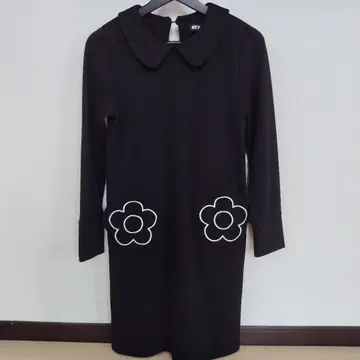 MARYQUANT 마리 퀀트 블랙 원피스