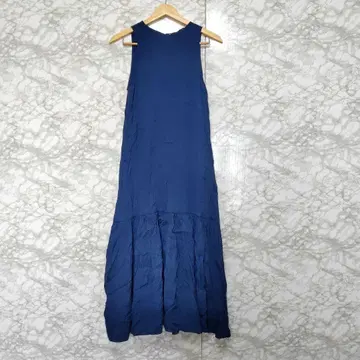 ZARA 자라 롱 원피스 슬리브리스 A라인 리본 XS