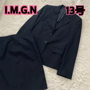 새상품급 I.M.G.N. 블랙 스커트 수트 13호