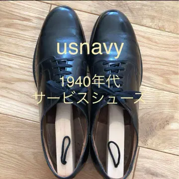 [초레어] 1940년대 USNAVY 서비스 슈즈 빈티지