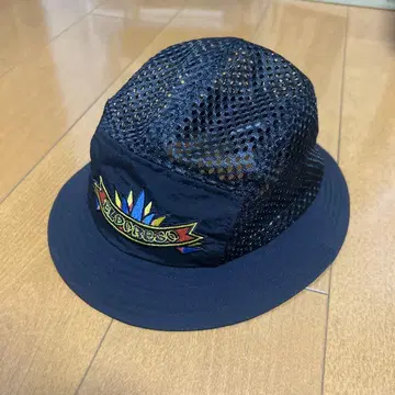 엘도레소 메쉬 햇 블랙 자수