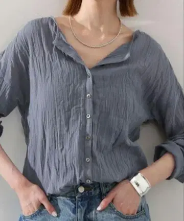 슬로브 이에나 블라우스