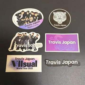 Travis Japan 왈츠 스티커 로고