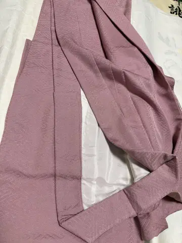 이로무지 기모노 옅은 핑크
