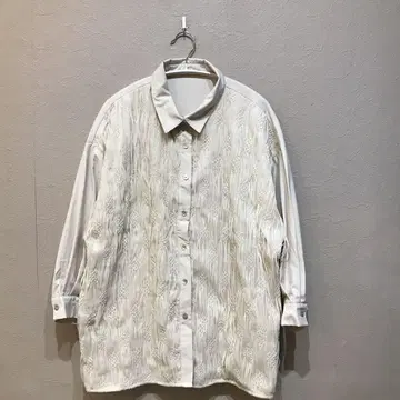 antiqua 안티카 자수 레이스 셔츠 셔츠 상의 원사이즈