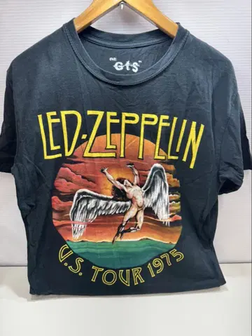 LED ZEPPELIN U.S. TOUR 1975 T셔츠 M 사이즈