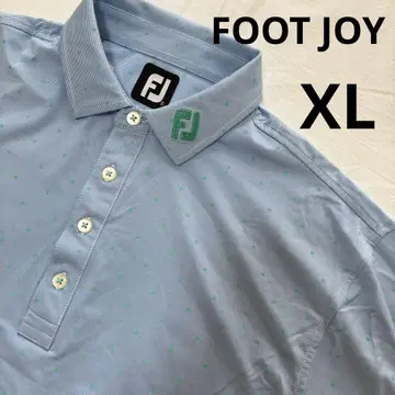 풋조이 남성용 골프웨어 반팔 피케 셔츠 도트 XL