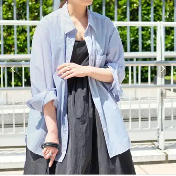 AP STUDIO 에이피 스튜디오 라미 셔츠 블루