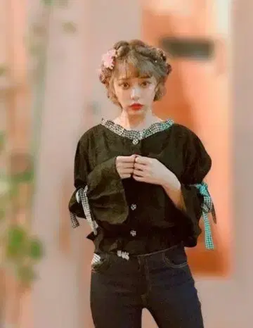 Swankiss DR PICNIC TOPS 블랙
