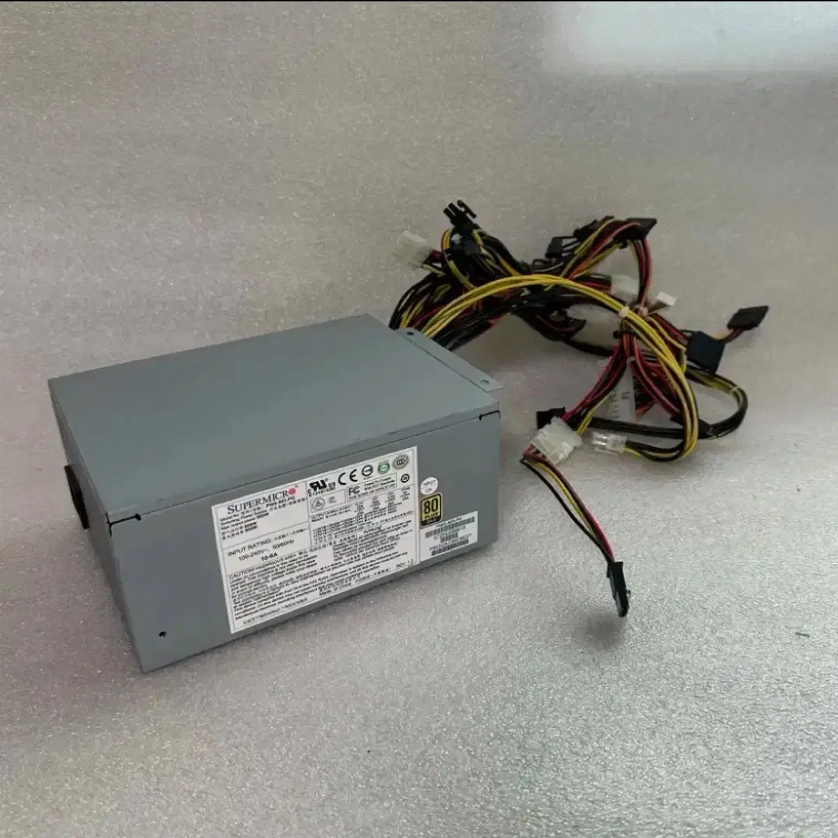 Power cord O) Super Micro rated 900W power supply #컴퓨터파워,#컴퓨터부품,#파워서플라이 on  Bunjang Global Site.