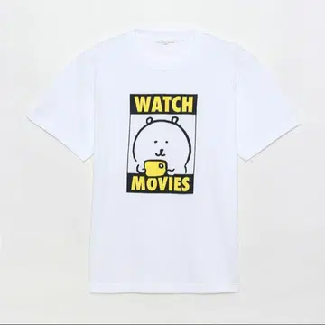 XL 나가노 캐릭터 T셔츠 WATCH MOVIES 나가노의 곰