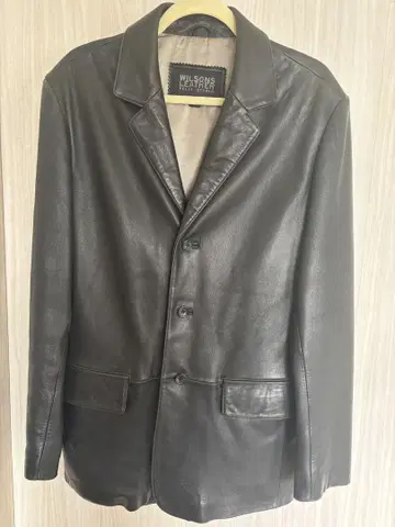 WILSONS LEATHER 블랙 가죽 자켓