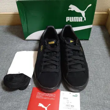 PUMA (시착만 한 상품) 푸마 블랙 x 블랙 스니커즈 23