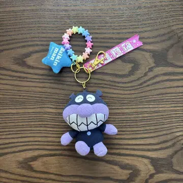 세균맨 봉제 인형 키링 약 10cm