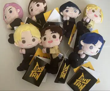 7개 세트 TinyTan 모어플러스 붙는 봉제 인형 미니 Butter