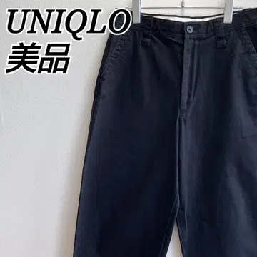새상품급 유니클로 U 와이드 핏 치노 넉넉한