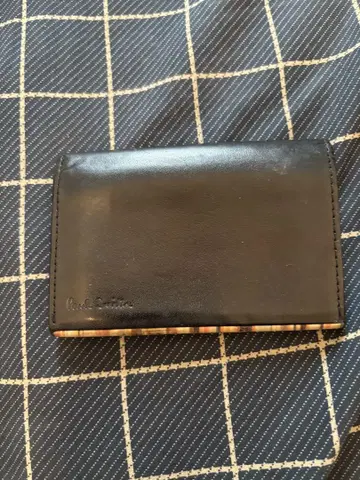 Paul Smith 블랙 가죽 명함지갑