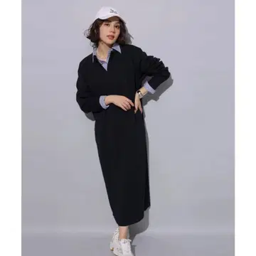 새상품 아르페쥬 스토리 스키퍼 니트 원피스