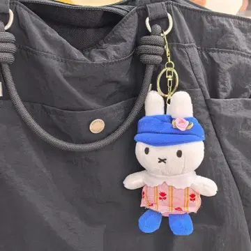 토끼 봉제 인형 키링 백참