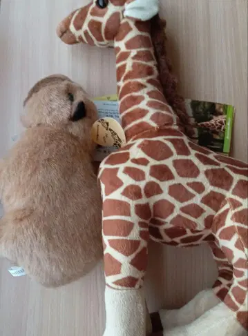 어드벤처 월드 기린 봉제 인형 카피바라 봉제 인형