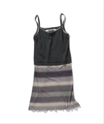 perverze Combined Strap Dress 25ss