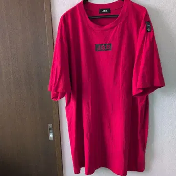 J.S.B. 레드 셔츠 로고 L 사이즈