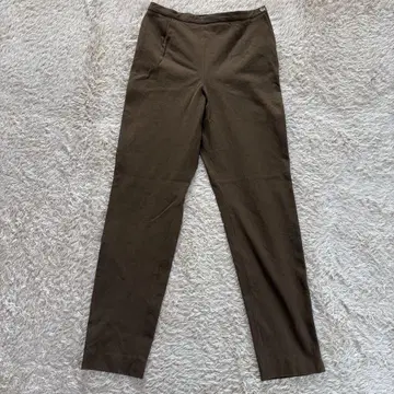 A.P.C. 아페쎄 코튼 스트레이트 팬츠 브라운 M