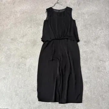 LAUTREAMONT BLACK 로트레아몽 올인원 팬츠 드레스