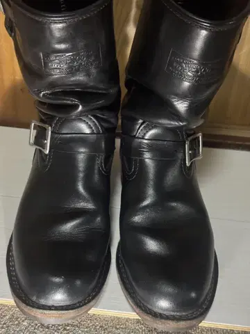 WESCO 엔지니어 부츠 블랙