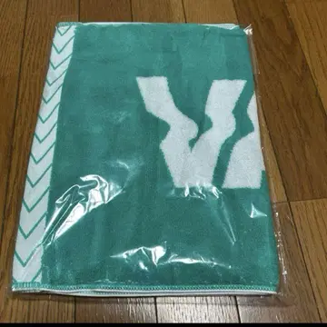 Vaundy 로고 자카드 타월 그린 새상품