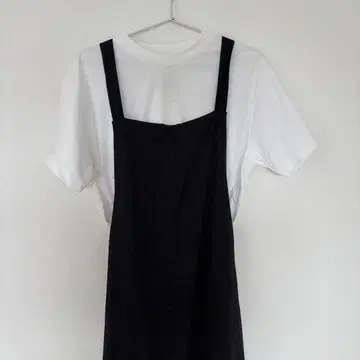 fog linen work 마리아 에이프런 드레스