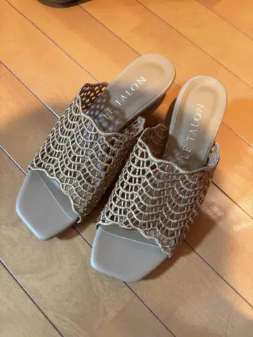 LE TALON 5cm 크로셰 뮬 ( L/24.5cm )