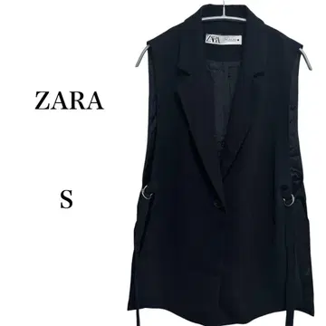 ZARA 자라 베스트 [ S ] 블랙 새상품급 고급스러움 포멀 고급 작음