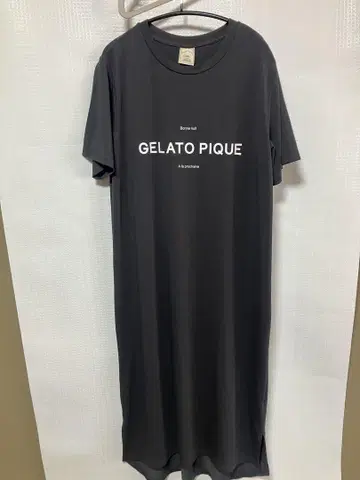 GELATO PIQUE 롱T셔츠 그레이